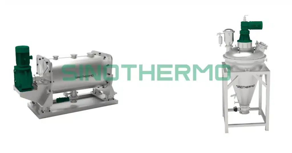 Horizontal Ribbon mixer and Conical Ribbon Screw Blender