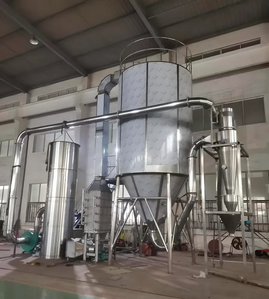 Um Secador por Atomização de Circulação Fechada para Recuperação de Solventes e Secagem à Prova de Explosão