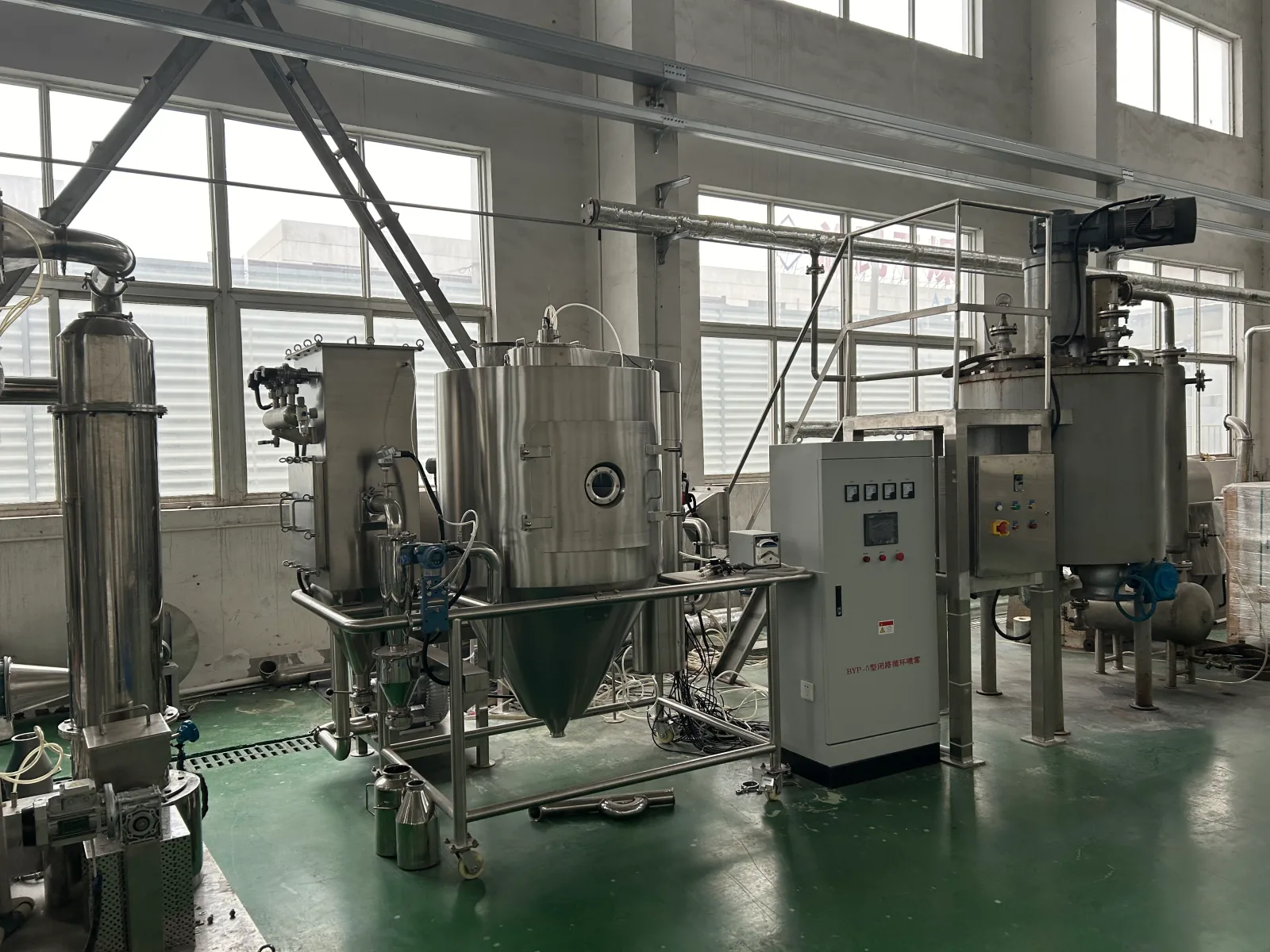 SINOTHERMO testing lab — pilot machine lineup 1