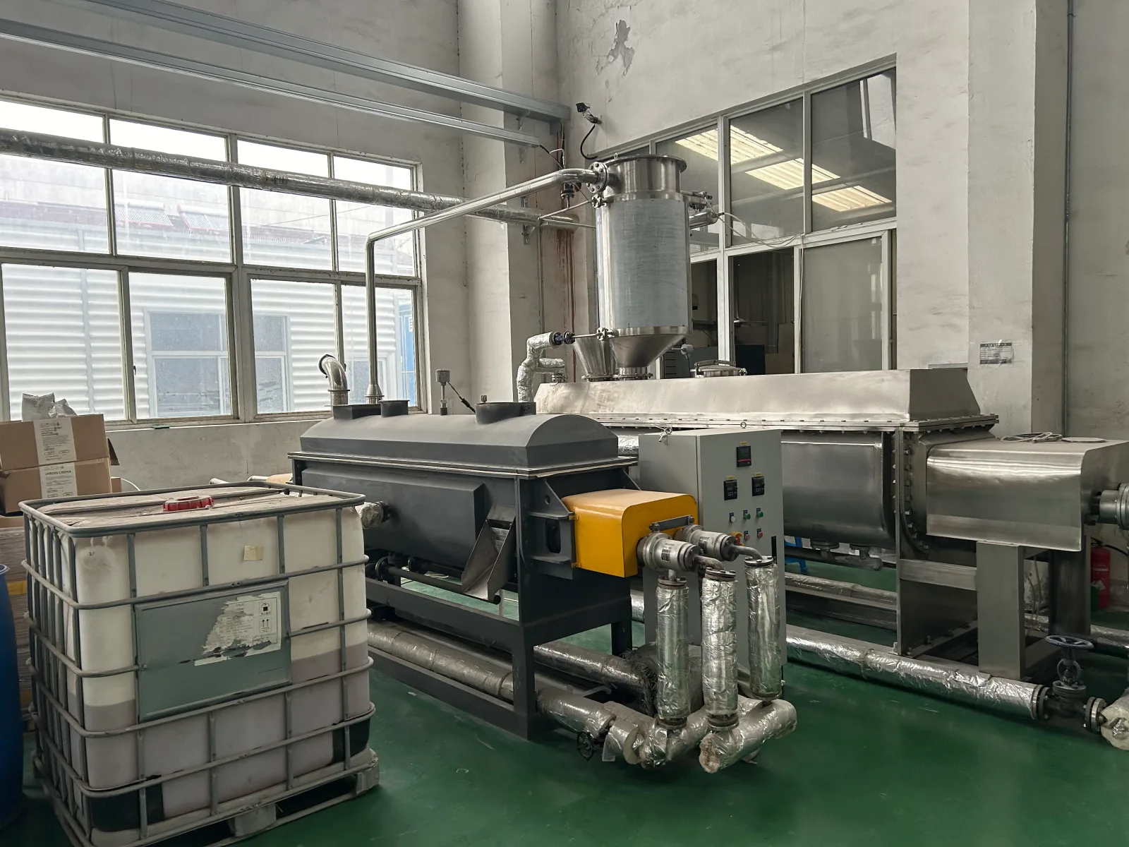 SINOTHERMO testing lab — pilot machine lineup 4