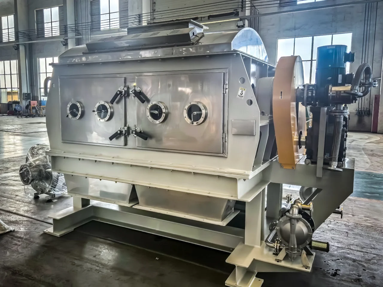 Sinothermo CD Dryer processing flowable slurry
