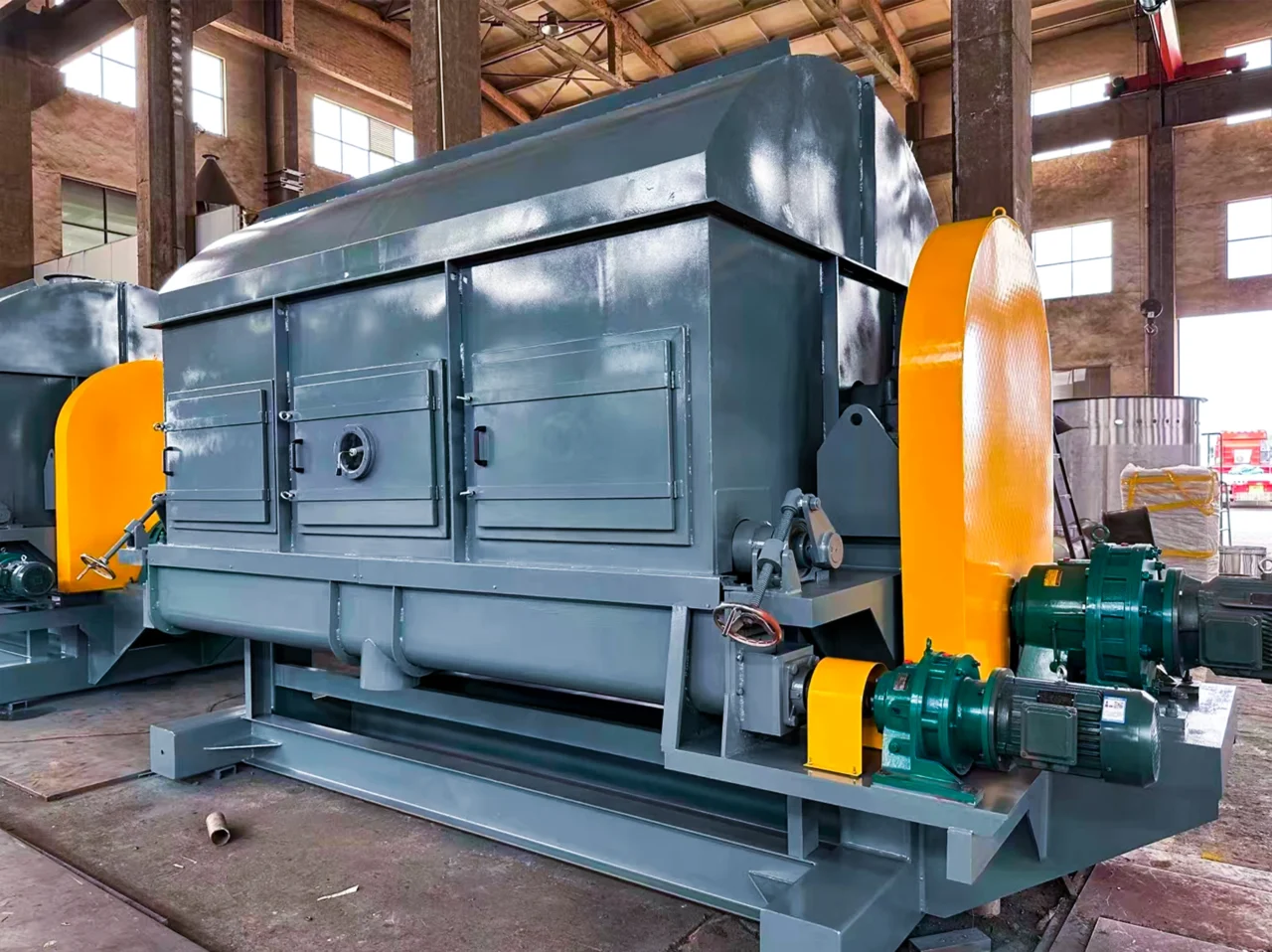 مجفف مكشطة الأسطوانة