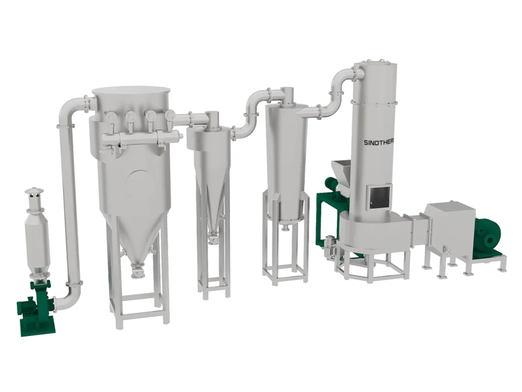 Pengering lampu kilat berputar