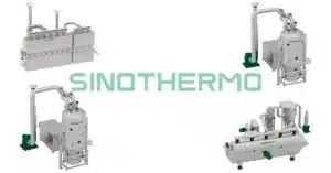 Types of fluid bed dryers