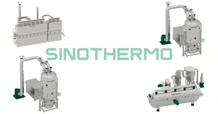 Types of fluid bed dryers